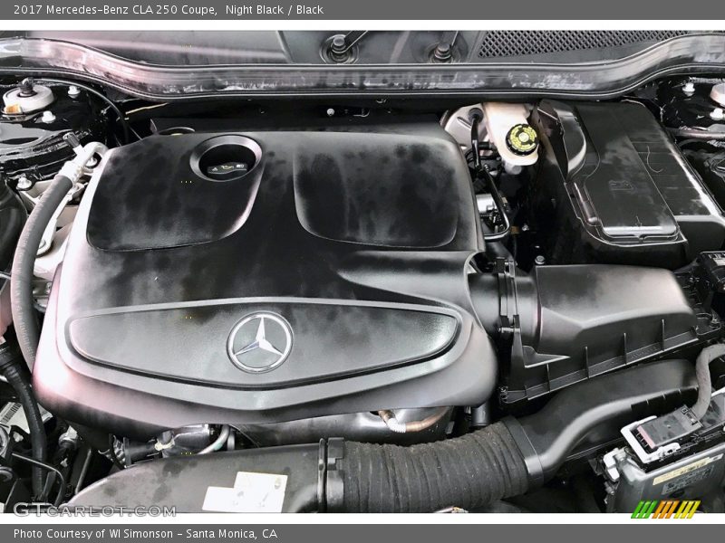 Night Black / Black 2017 Mercedes-Benz CLA 250 Coupe