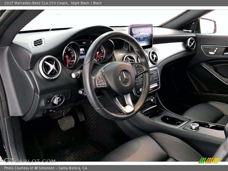Night Black / Black 2017 Mercedes-Benz CLA 250 Coupe