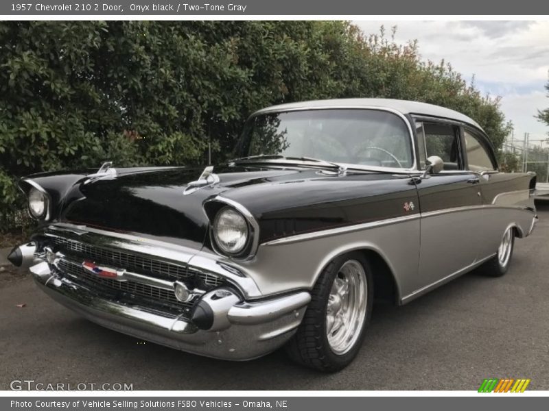 Front 3/4 View of 1957 210 2 Door