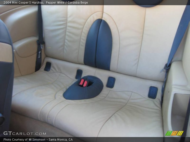 Pepper White / Cordoba Beige 2004 Mini Cooper S Hardtop