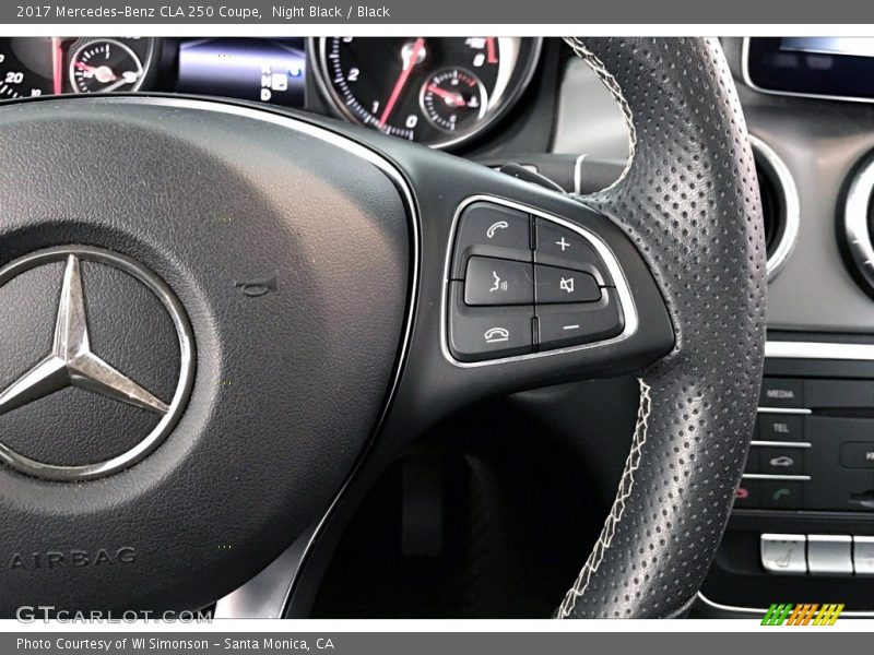 Night Black / Black 2017 Mercedes-Benz CLA 250 Coupe