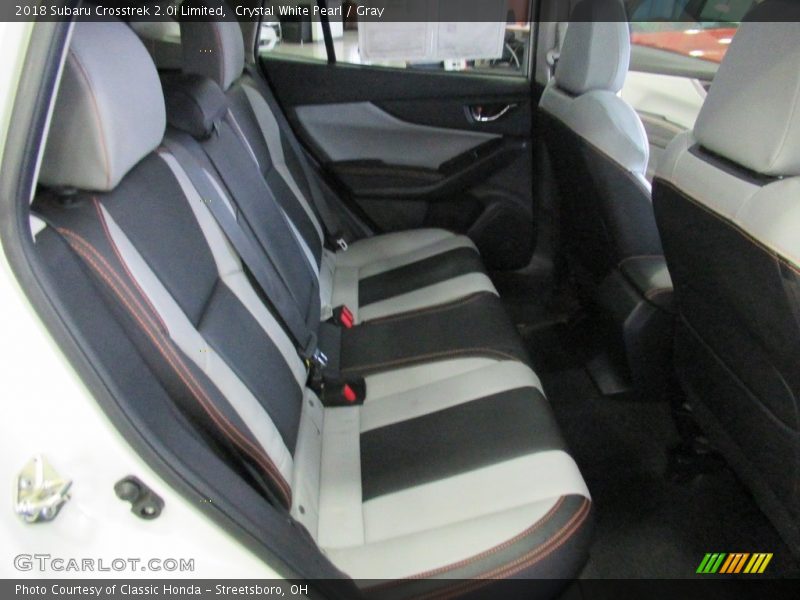 Crystal White Pearl / Gray 2018 Subaru Crosstrek 2.0i Limited