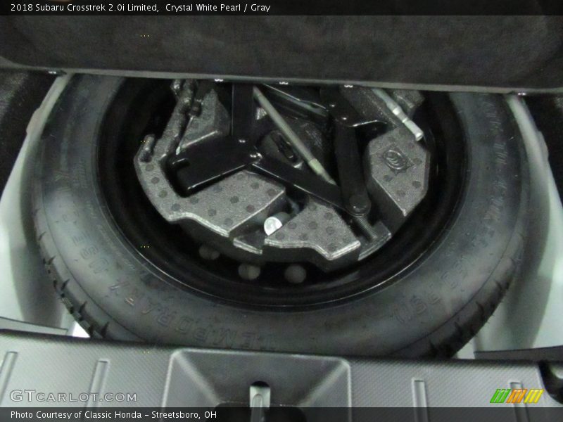 Crystal White Pearl / Gray 2018 Subaru Crosstrek 2.0i Limited