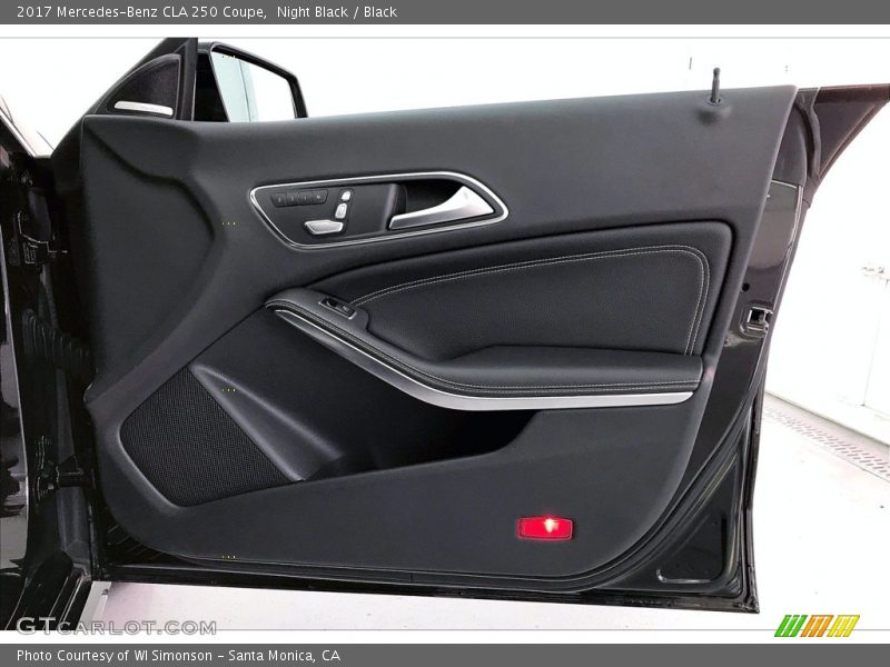 Night Black / Black 2017 Mercedes-Benz CLA 250 Coupe
