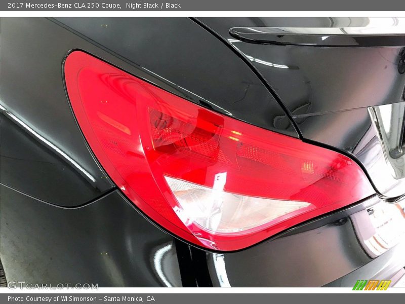 Night Black / Black 2017 Mercedes-Benz CLA 250 Coupe