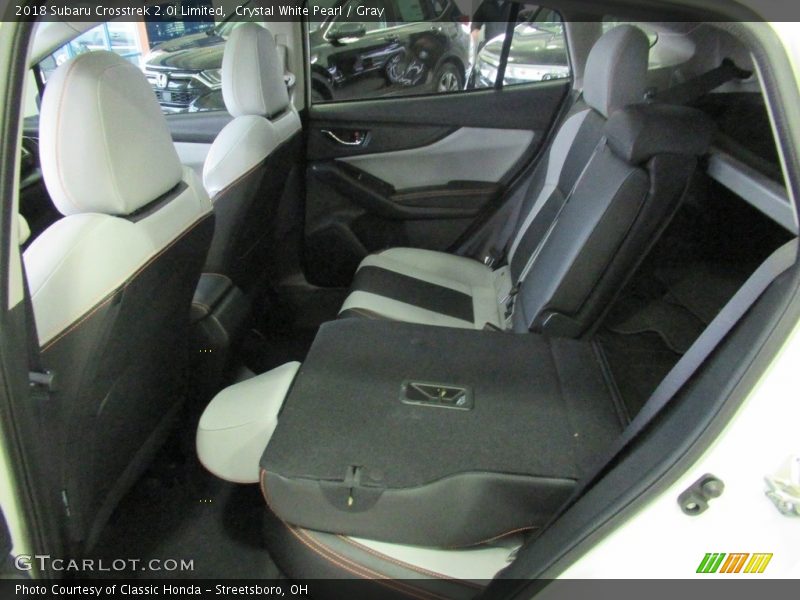 Crystal White Pearl / Gray 2018 Subaru Crosstrek 2.0i Limited