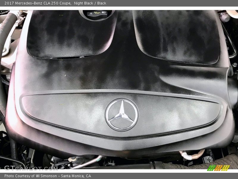 Night Black / Black 2017 Mercedes-Benz CLA 250 Coupe