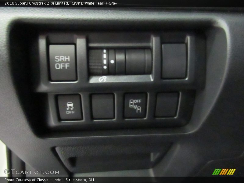 Crystal White Pearl / Gray 2018 Subaru Crosstrek 2.0i Limited