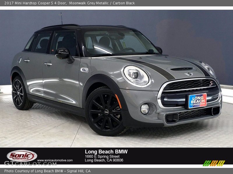 Moonwalk Grey Metallic / Carbon Black 2017 Mini Hardtop Cooper S 4 Door