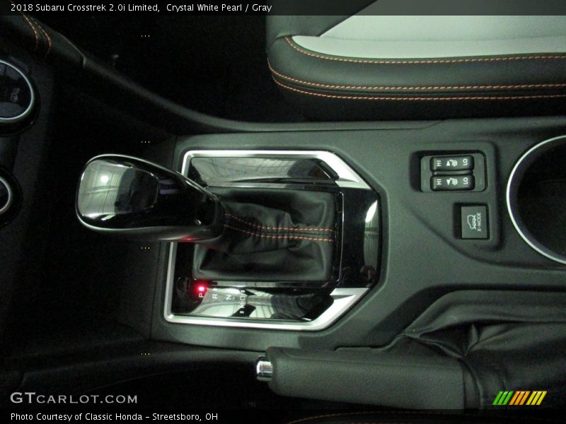 Crystal White Pearl / Gray 2018 Subaru Crosstrek 2.0i Limited