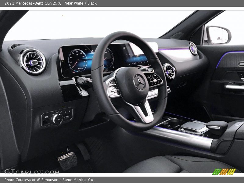 Polar White / Black 2021 Mercedes-Benz GLA 250