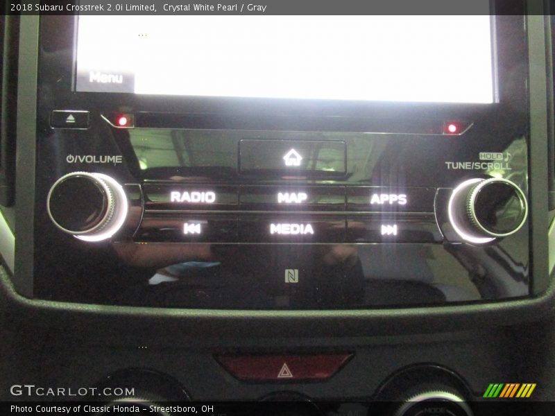 Crystal White Pearl / Gray 2018 Subaru Crosstrek 2.0i Limited