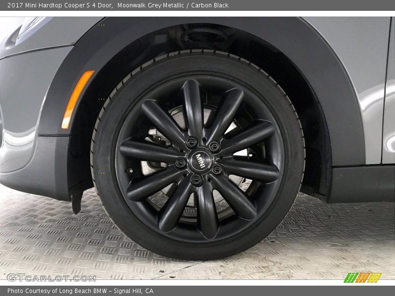 Moonwalk Grey Metallic / Carbon Black 2017 Mini Hardtop Cooper S 4 Door