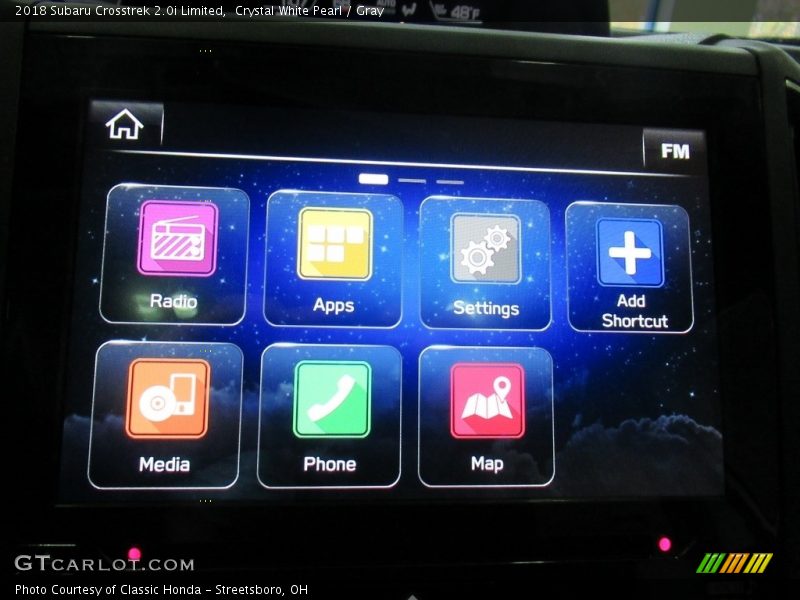 Crystal White Pearl / Gray 2018 Subaru Crosstrek 2.0i Limited