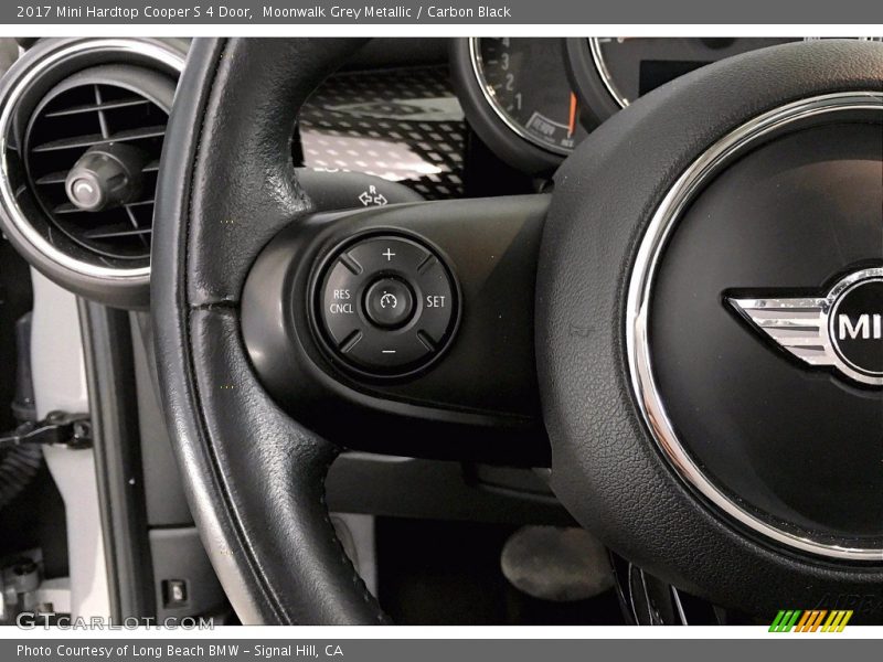Moonwalk Grey Metallic / Carbon Black 2017 Mini Hardtop Cooper S 4 Door