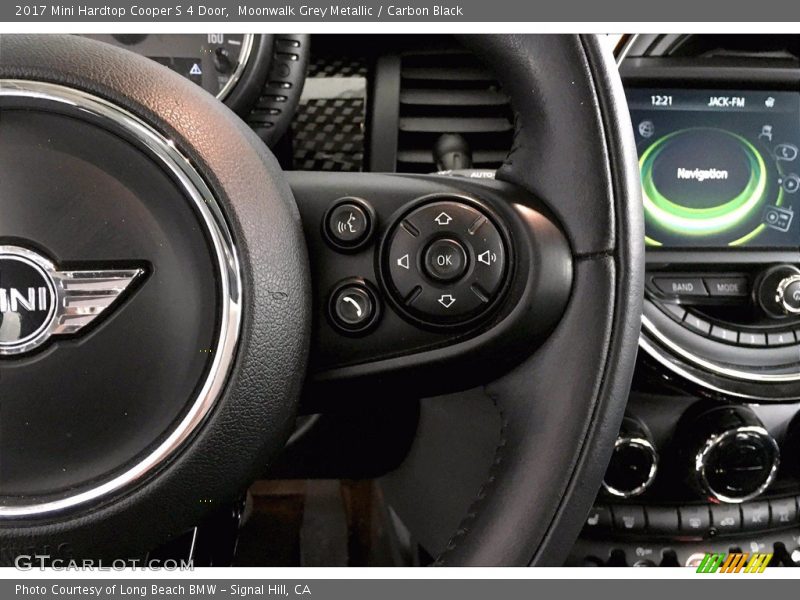 Moonwalk Grey Metallic / Carbon Black 2017 Mini Hardtop Cooper S 4 Door