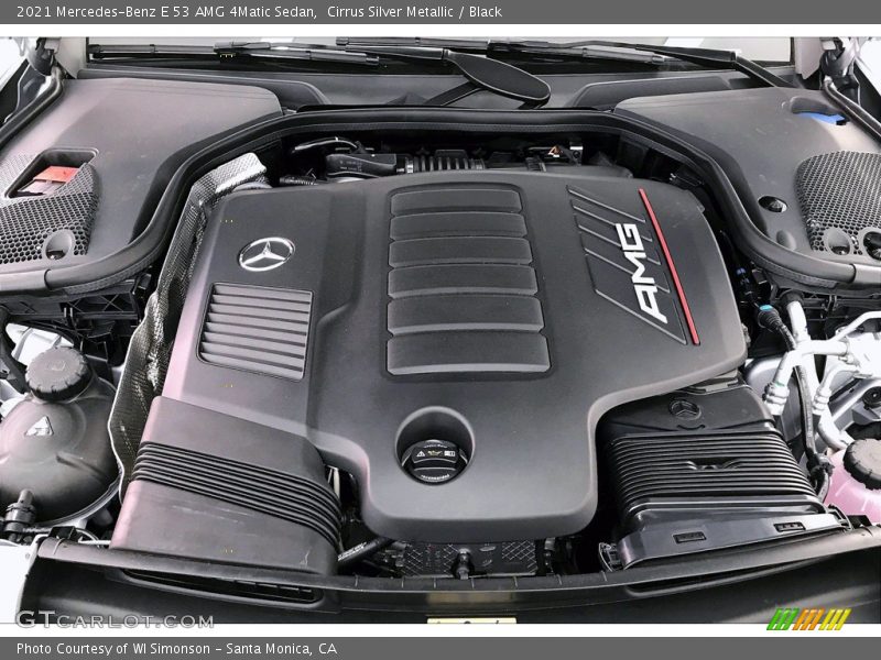 Cirrus Silver Metallic / Black 2021 Mercedes-Benz E 53 AMG 4Matic Sedan