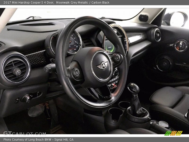Moonwalk Grey Metallic / Carbon Black 2017 Mini Hardtop Cooper S 4 Door