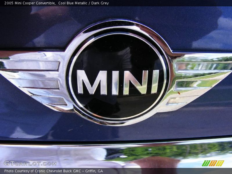 Cool Blue Metallic / Dark Grey 2005 Mini Cooper Convertible