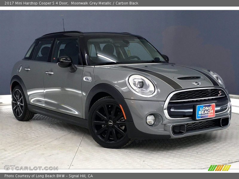Moonwalk Grey Metallic / Carbon Black 2017 Mini Hardtop Cooper S 4 Door