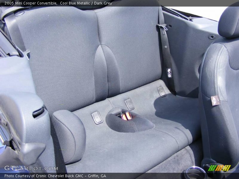 Cool Blue Metallic / Dark Grey 2005 Mini Cooper Convertible