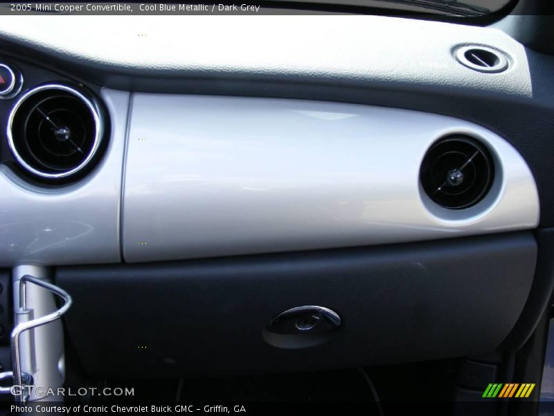 Cool Blue Metallic / Dark Grey 2005 Mini Cooper Convertible