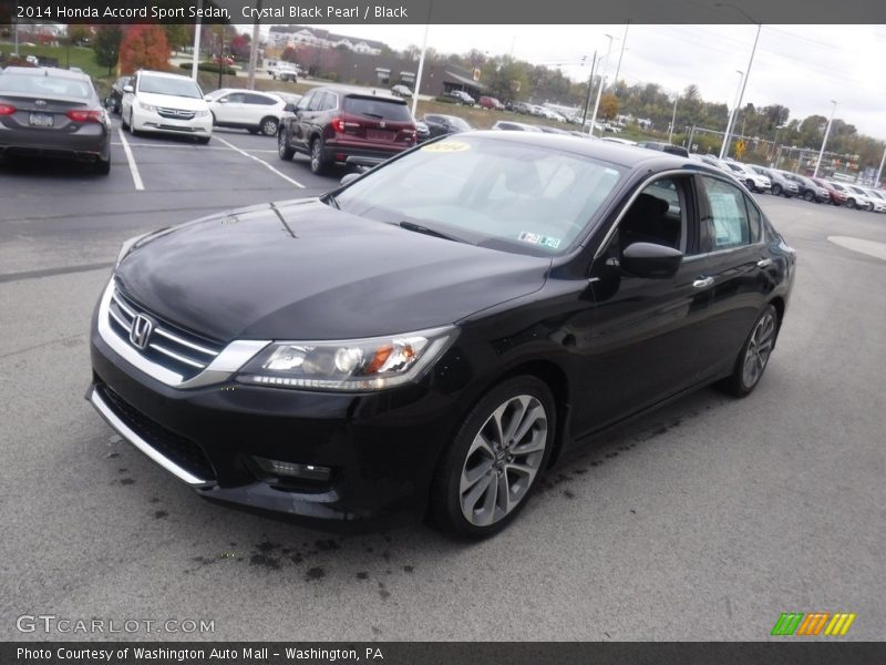 Crystal Black Pearl / Black 2014 Honda Accord Sport Sedan