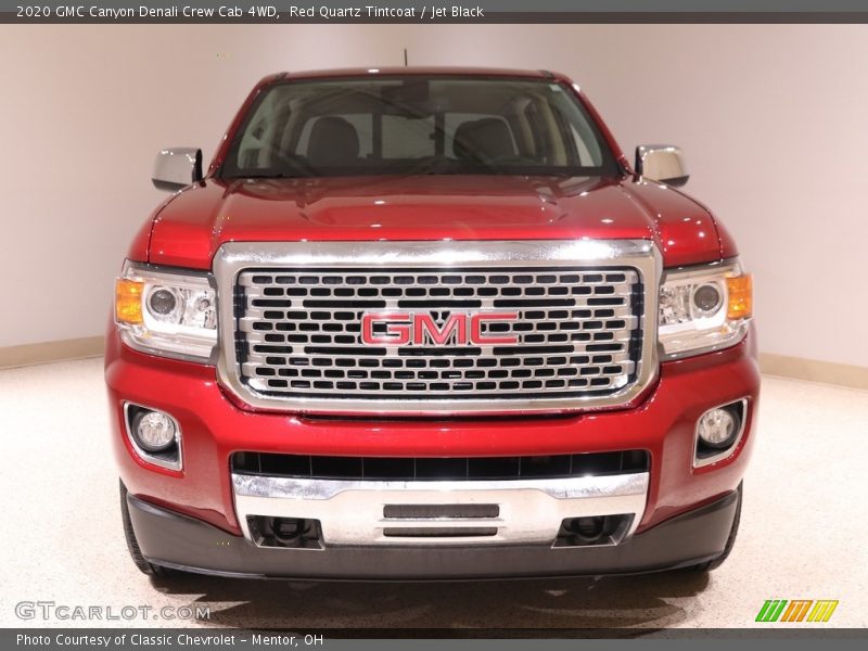 Red Quartz Tintcoat / Jet Black 2020 GMC Canyon Denali Crew Cab 4WD