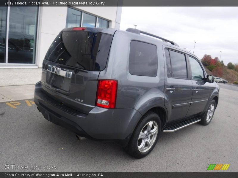 Polished Metal Metallic / Gray 2012 Honda Pilot EX 4WD