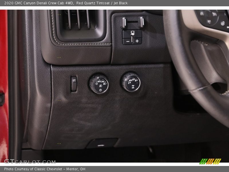 Red Quartz Tintcoat / Jet Black 2020 GMC Canyon Denali Crew Cab 4WD