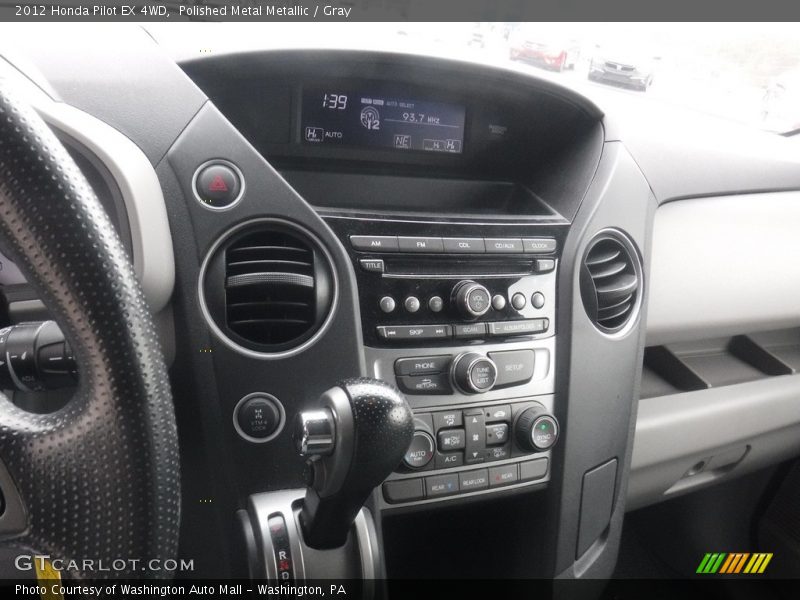 Polished Metal Metallic / Gray 2012 Honda Pilot EX 4WD