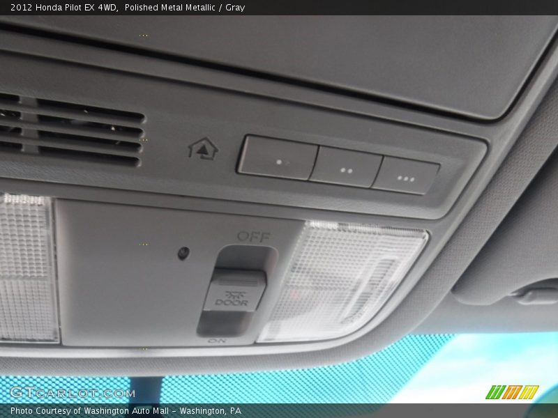 Polished Metal Metallic / Gray 2012 Honda Pilot EX 4WD