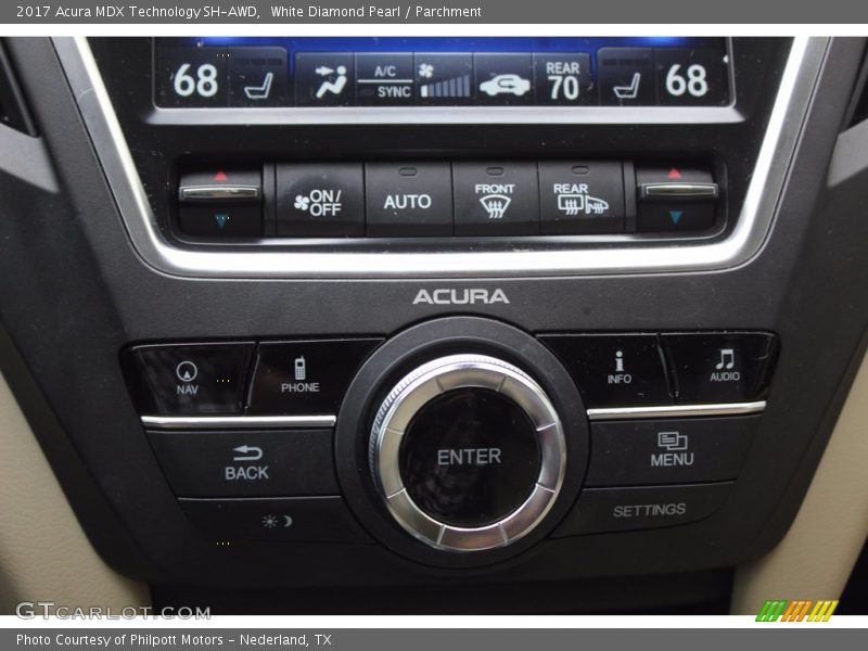 White Diamond Pearl / Parchment 2017 Acura MDX Technology SH-AWD