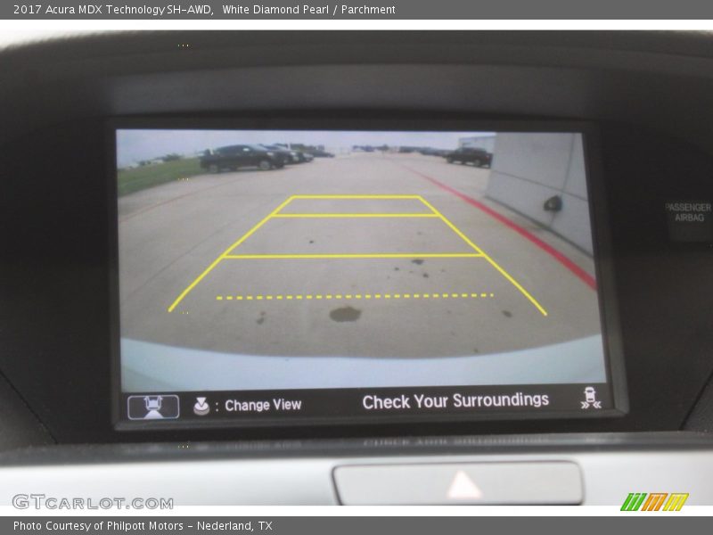 White Diamond Pearl / Parchment 2017 Acura MDX Technology SH-AWD