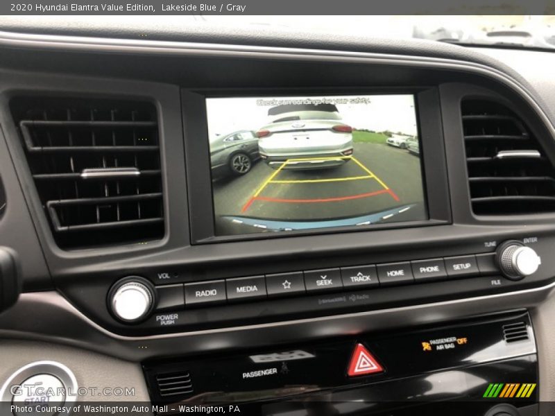 Lakeside Blue / Gray 2020 Hyundai Elantra Value Edition