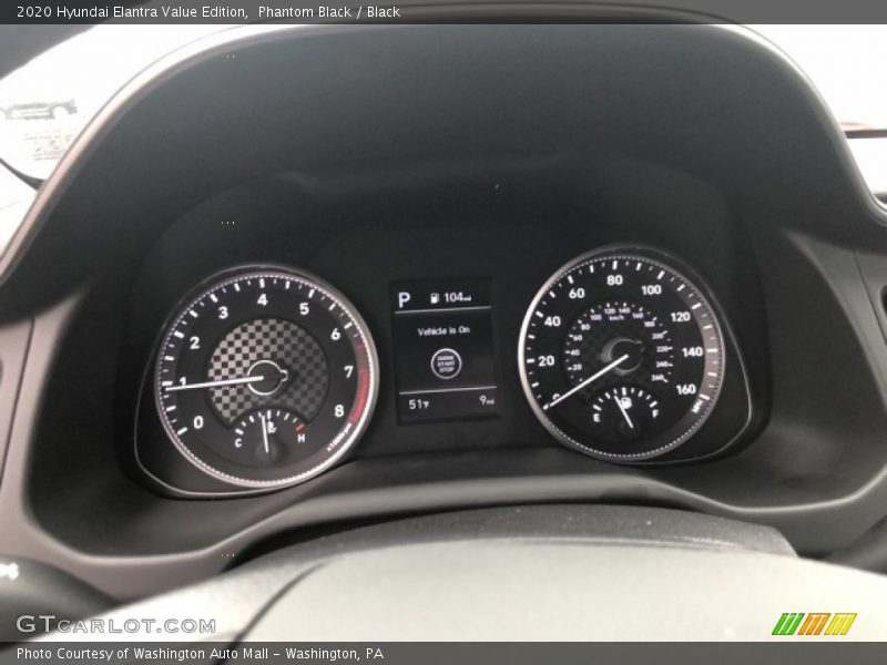 Phantom Black / Black 2020 Hyundai Elantra Value Edition