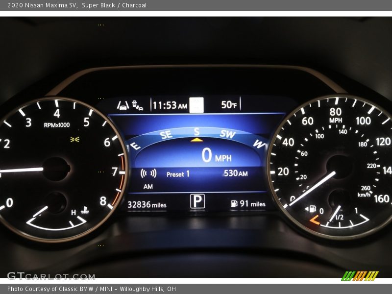  2020 Maxima SV SV Gauges