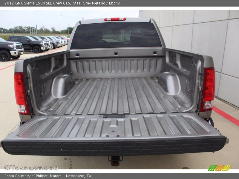 Steel Gray Metallic / Ebony 2012 GMC Sierra 1500 SLE Crew Cab