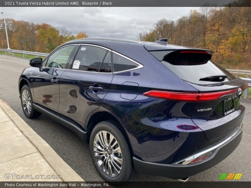 Blueprint / Black 2021 Toyota Venza Hybrid Limited AWD