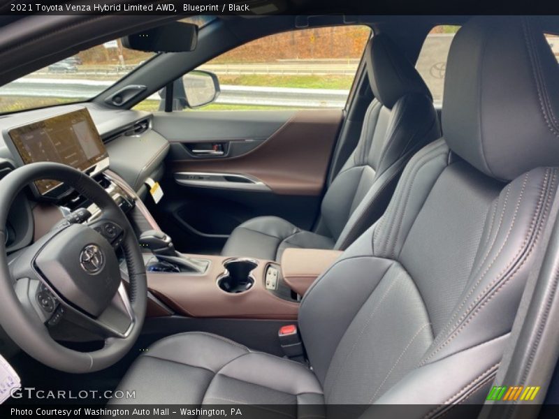 Front Seat of 2021 Venza Hybrid Limited AWD