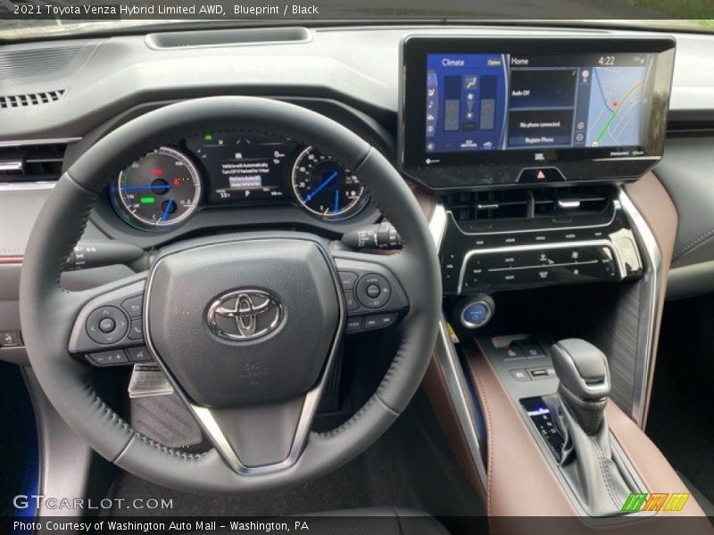 Controls of 2021 Venza Hybrid Limited AWD