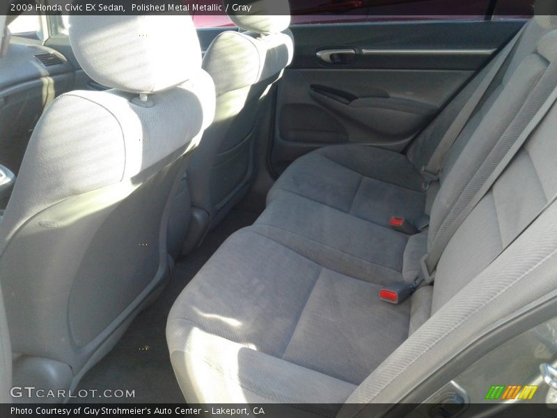 Polished Metal Metallic / Gray 2009 Honda Civic EX Sedan