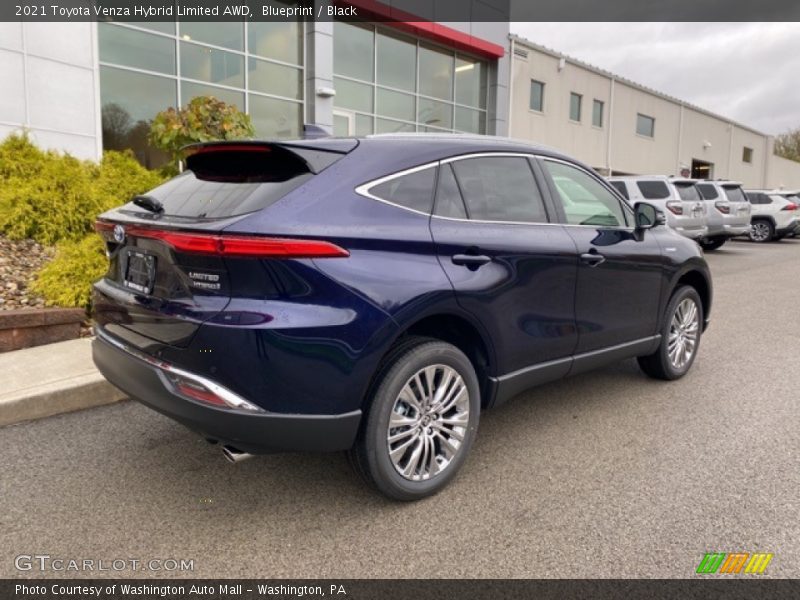 Blueprint / Black 2021 Toyota Venza Hybrid Limited AWD