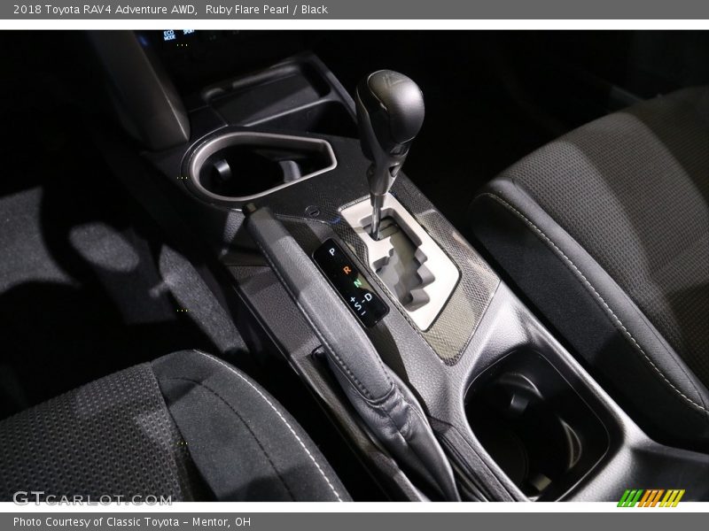 Ruby Flare Pearl / Black 2018 Toyota RAV4 Adventure AWD