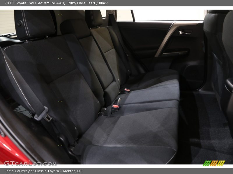 Ruby Flare Pearl / Black 2018 Toyota RAV4 Adventure AWD