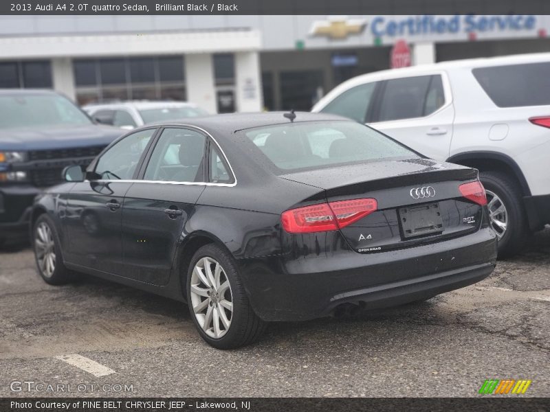 Brilliant Black / Black 2013 Audi A4 2.0T quattro Sedan
