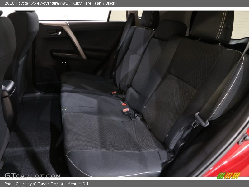 Ruby Flare Pearl / Black 2018 Toyota RAV4 Adventure AWD