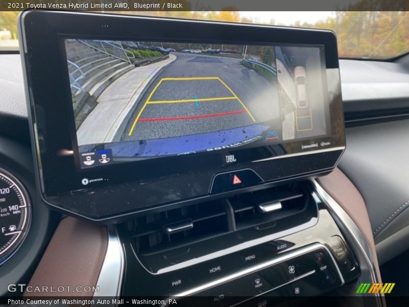 Blueprint / Black 2021 Toyota Venza Hybrid Limited AWD