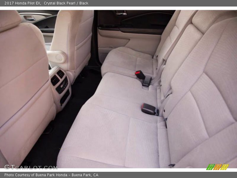 Crystal Black Pearl / Black 2017 Honda Pilot EX