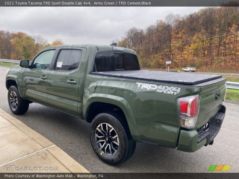 Army Green / TRD Cement/Black 2021 Toyota Tacoma TRD Sport Double Cab 4x4